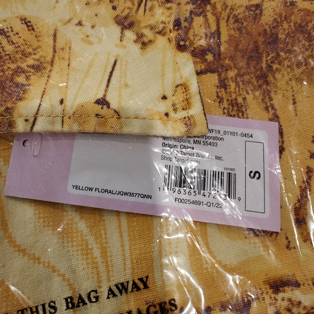 Wild Fable Yellow Floral Bomber Jacket - Picture 2 of 4